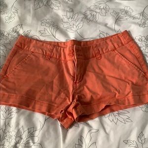 Orange shorts